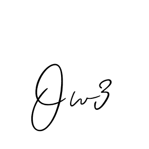 if you are searching for the best signature style for your name Ow3. so please give up your signature search. here we have designed multiple signature styles  using Allison_Script. Ow3 signature style 2 images and pictures png
