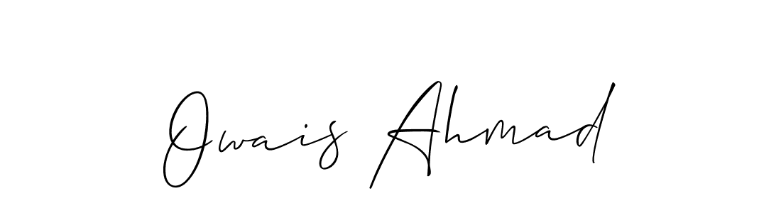 Also You can easily find your signature by using the search form. We will create Owais Ahmad name handwritten signature images for you free of cost using Allison_Script sign style. Owais Ahmad signature style 2 images and pictures png