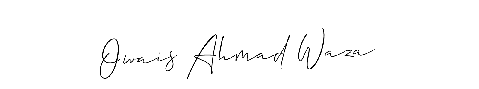 This is the best signature style for the Owais Ahmad Waza name. Also you like these signature font (Allison_Script). Mix name signature. Owais Ahmad Waza signature style 2 images and pictures png