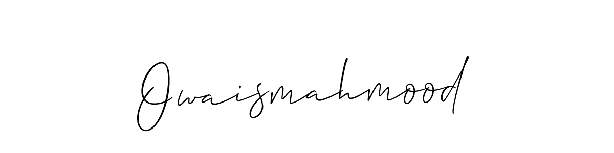 Once you've used our free online signature maker to create your best signature Allison_Script style, it's time to enjoy all of the benefits that Owaismahmood name signing documents. Owaismahmood signature style 2 images and pictures png