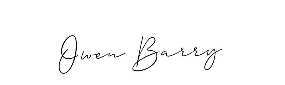 Similarly Allison_Script is the best handwritten signature design. Signature creator online .You can use it as an online autograph creator for name Owen Barry. Owen Barry signature style 2 images and pictures png