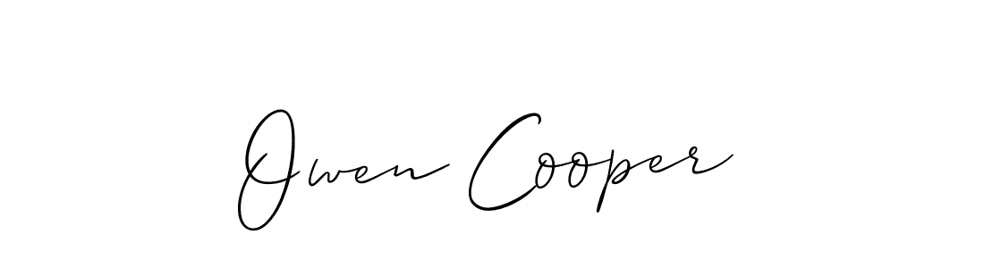 Also we have Owen Cooper name is the best signature style. Create professional handwritten signature collection using Allison_Script autograph style. Owen Cooper signature style 2 images and pictures png