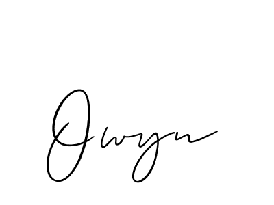 Also You can easily find your signature by using the search form. We will create Owyn name handwritten signature images for you free of cost using Allison_Script sign style. Owyn signature style 2 images and pictures png