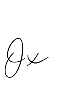 It looks lik you need a new signature style for name Ox. Design unique handwritten (Allison_Script) signature with our free signature maker in just a few clicks. Ox signature style 2 images and pictures png