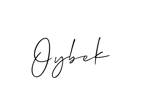 It looks lik you need a new signature style for name Oybek. Design unique handwritten (Allison_Script) signature with our free signature maker in just a few clicks. Oybek signature style 2 images and pictures png