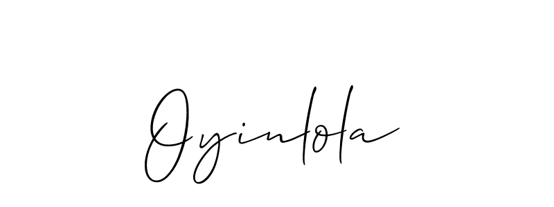 The best way (Allison_Script) to make a short signature is to pick only two or three words in your name. The name Oyinlola include a total of six letters. For converting this name. Oyinlola signature style 2 images and pictures png