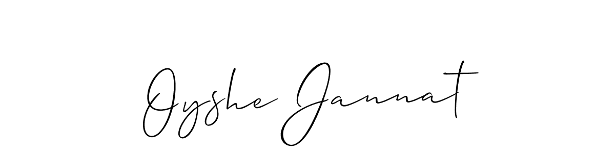 Make a beautiful signature design for name Oyshe Jannat. Use this online signature maker to create a handwritten signature for free. Oyshe Jannat signature style 2 images and pictures png