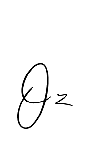 The best way (Allison_Script) to make a short signature is to pick only two or three words in your name. The name Oz include a total of six letters. For converting this name. Oz signature style 2 images and pictures png