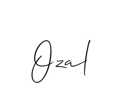 How to Draw Ozal signature style? Allison_Script is a latest design signature styles for name Ozal. Ozal signature style 2 images and pictures png