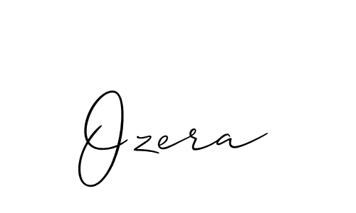 Once you've used our free online signature maker to create your best signature Allison_Script style, it's time to enjoy all of the benefits that Ozera name signing documents. Ozera signature style 2 images and pictures png