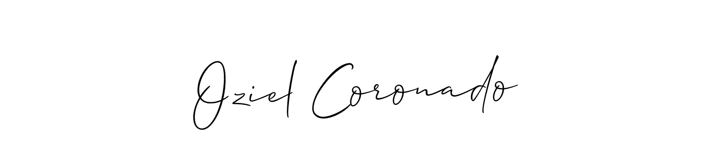 You can use this online signature creator to create a handwritten signature for the name Oziel Coronado. This is the best online autograph maker. Oziel Coronado signature style 2 images and pictures png