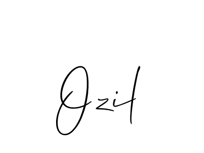 Ozil stylish signature style. Best Handwritten Sign (Allison_Script) for my name. Handwritten Signature Collection Ideas for my name Ozil. Ozil signature style 2 images and pictures png