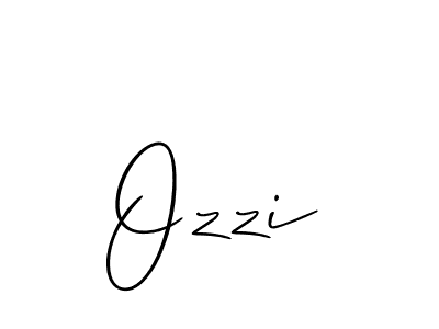 You should practise on your own different ways (Allison_Script) to write your name (Ozzi) in signature. don't let someone else do it for you. Ozzi signature style 2 images and pictures png