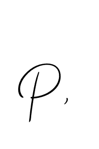 Also we have P, name is the best signature style. Create professional handwritten signature collection using Allison_Script autograph style. P, signature style 2 images and pictures png