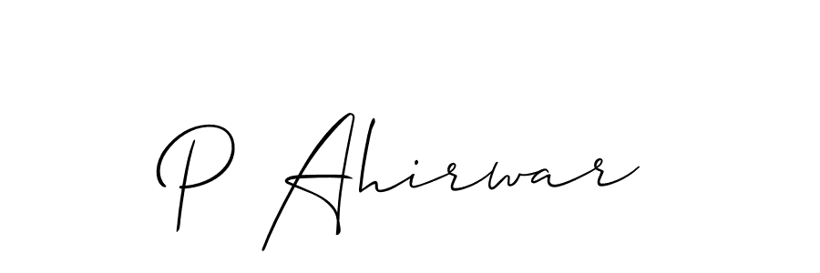 This is the best signature style for the P Ahirwar name. Also you like these signature font (Allison_Script). Mix name signature. P Ahirwar signature style 2 images and pictures png