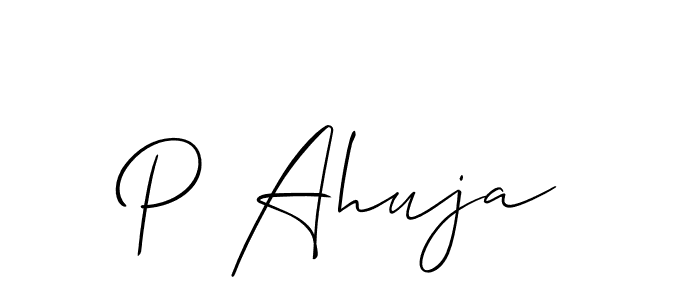 This is the best signature style for the P Ahuja name. Also you like these signature font (Allison_Script). Mix name signature. P Ahuja signature style 2 images and pictures png