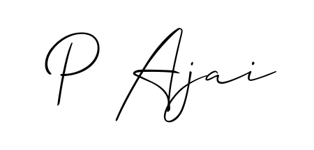 P Ajai stylish signature style. Best Handwritten Sign (Allison_Script) for my name. Handwritten Signature Collection Ideas for my name P Ajai. P Ajai signature style 2 images and pictures png