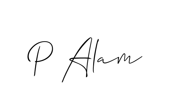 This is the best signature style for the P Alam name. Also you like these signature font (Allison_Script). Mix name signature. P Alam signature style 2 images and pictures png