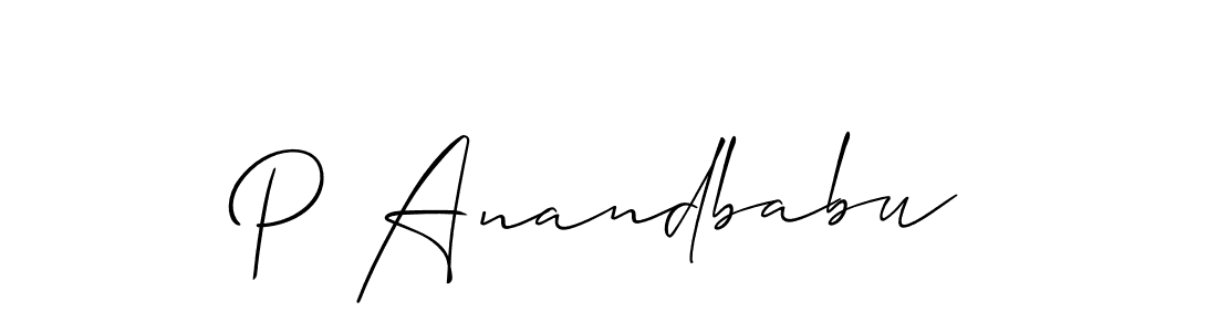 Similarly Allison_Script is the best handwritten signature design. Signature creator online .You can use it as an online autograph creator for name P Anandbabu. P Anandbabu signature style 2 images and pictures png