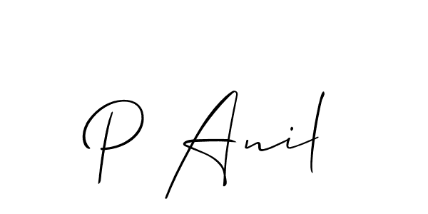 Similarly Allison_Script is the best handwritten signature design. Signature creator online .You can use it as an online autograph creator for name P Anil. P Anil signature style 2 images and pictures png