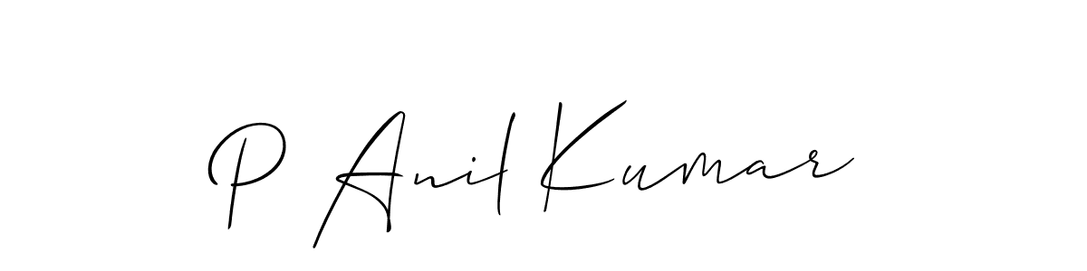 Make a short P Anil Kumar signature style. Manage your documents anywhere anytime using Allison_Script. Create and add eSignatures, submit forms, share and send files easily. P Anil Kumar signature style 2 images and pictures png