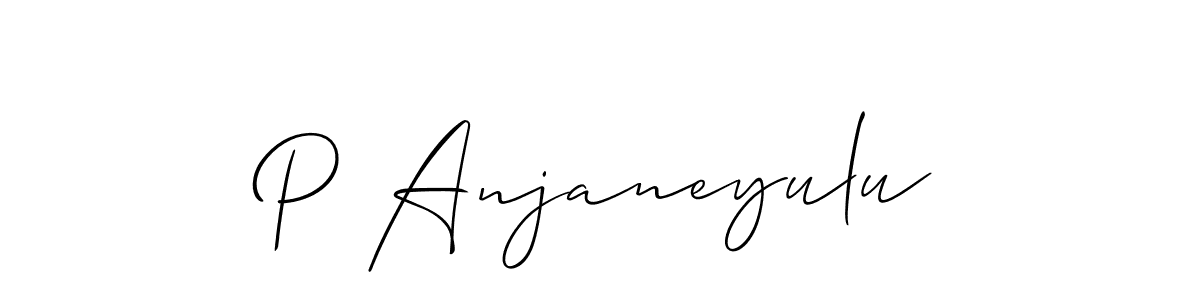 P Anjaneyulu stylish signature style. Best Handwritten Sign (Allison_Script) for my name. Handwritten Signature Collection Ideas for my name P Anjaneyulu. P Anjaneyulu signature style 2 images and pictures png