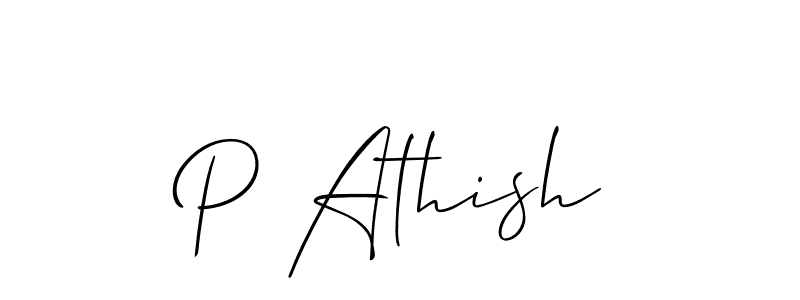 This is the best signature style for the P Athish name. Also you like these signature font (Allison_Script). Mix name signature. P Athish signature style 2 images and pictures png