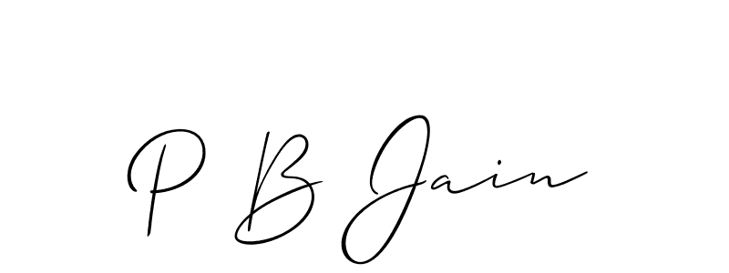 Here are the top 10 professional signature styles for the name P B Jain. These are the best autograph styles you can use for your name. P B Jain signature style 2 images and pictures png
