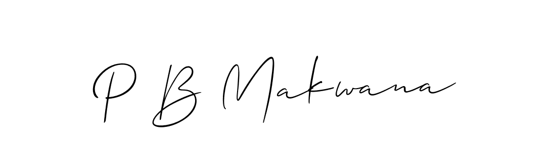 You can use this online signature creator to create a handwritten signature for the name P B Makwana. This is the best online autograph maker. P B Makwana signature style 2 images and pictures png