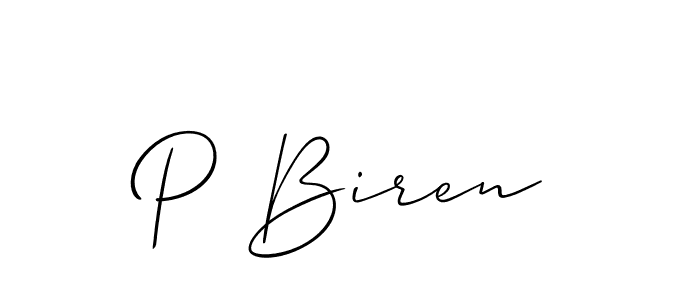 How to Draw P Biren signature style? Allison_Script is a latest design signature styles for name P Biren. P Biren signature style 2 images and pictures png