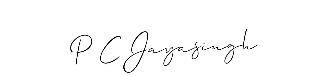 You can use this online signature creator to create a handwritten signature for the name P C Jayasingh. This is the best online autograph maker. P C Jayasingh signature style 2 images and pictures png