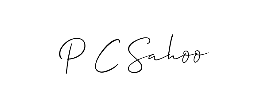 Best and Professional Signature Style for P C Sahoo. Allison_Script Best Signature Style Collection. P C Sahoo signature style 2 images and pictures png
