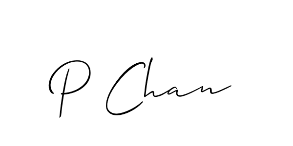 P Chan stylish signature style. Best Handwritten Sign (Allison_Script) for my name. Handwritten Signature Collection Ideas for my name P Chan. P Chan signature style 2 images and pictures png