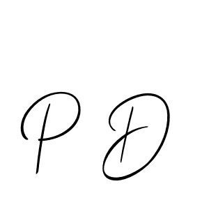 How to make P D signature? Allison_Script is a professional autograph style. Create handwritten signature for P D name. P D signature style 2 images and pictures png