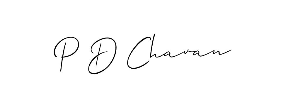 Also You can easily find your signature by using the search form. We will create P D Chavan name handwritten signature images for you free of cost using Allison_Script sign style. P D Chavan signature style 2 images and pictures png