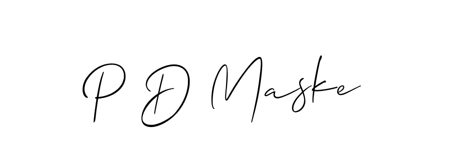 You can use this online signature creator to create a handwritten signature for the name P D Maske. This is the best online autograph maker. P D Maske signature style 2 images and pictures png