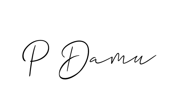 Here are the top 10 professional signature styles for the name P Damu. These are the best autograph styles you can use for your name. P Damu signature style 2 images and pictures png