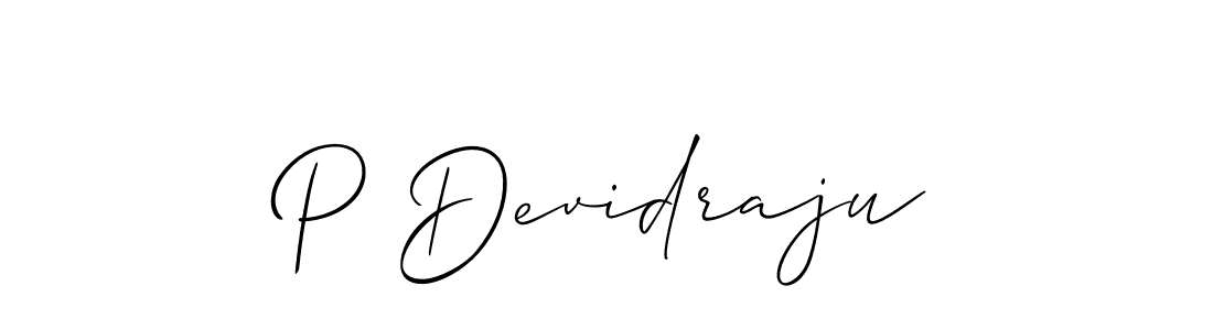 Best and Professional Signature Style for P Devidraju. Allison_Script Best Signature Style Collection. P Devidraju signature style 2 images and pictures png