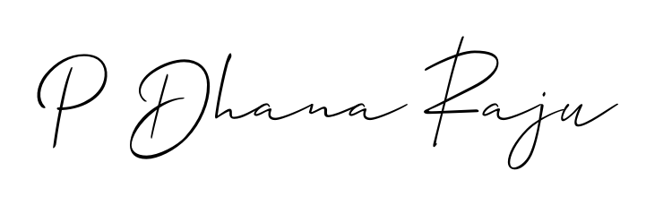 An effortless, minimalist signature concept for P Dhana Raju using Allison_Script design. Clean lines that look great on any document. P Dhana Raju signature style 2 images and pictures png