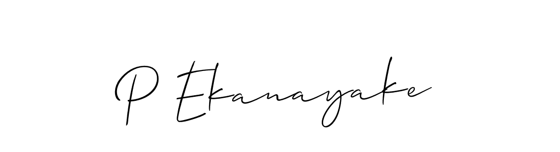 This is the best signature style for the P Ekanayake name. Also you like these signature font (Allison_Script). Mix name signature. P Ekanayake signature style 2 images and pictures png