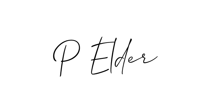 Make a short P Elder signature style. Manage your documents anywhere anytime using Allison_Script. Create and add eSignatures, submit forms, share and send files easily. P Elder signature style 2 images and pictures png