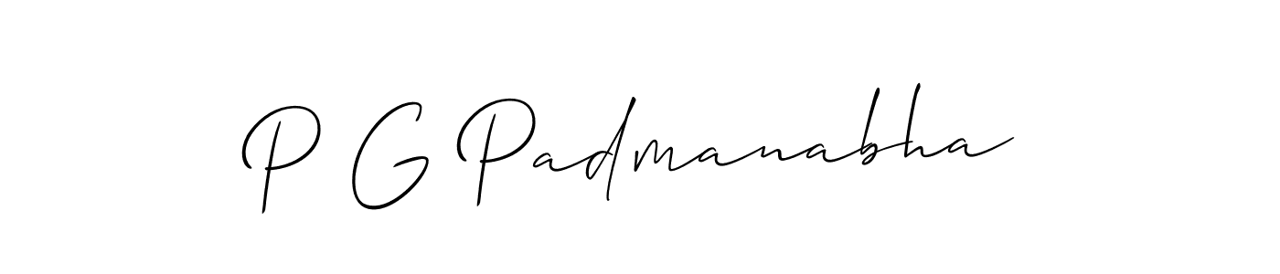 This is the best signature style for the P G Padmanabha name. Also you like these signature font (Allison_Script). Mix name signature. P G Padmanabha signature style 2 images and pictures png