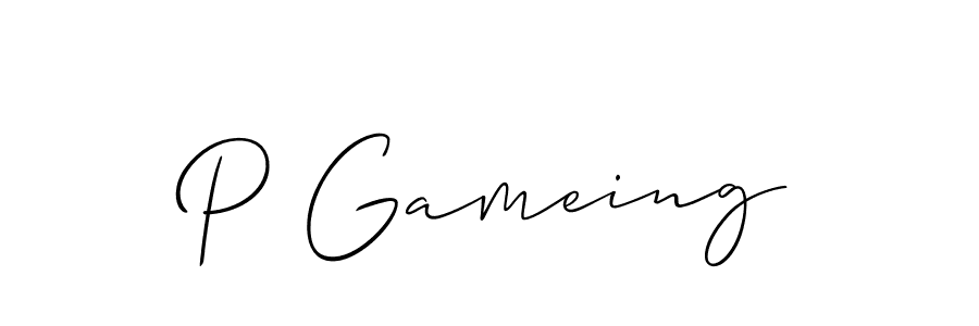You can use this online signature creator to create a handwritten signature for the name P Gameing. This is the best online autograph maker. P Gameing signature style 2 images and pictures png
