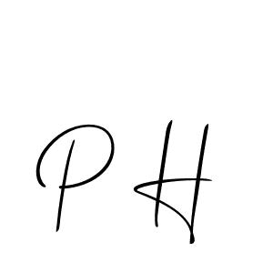 Best and Professional Signature Style for P H. Allison_Script Best Signature Style Collection. P H signature style 2 images and pictures png