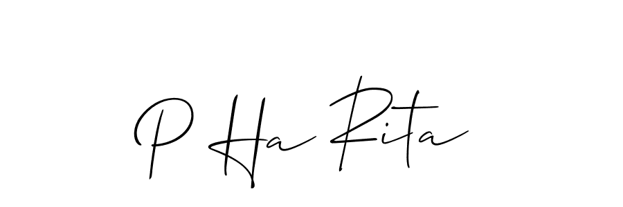 Once you've used our free online signature maker to create your best signature Allison_Script style, it's time to enjoy all of the benefits that P Ha Rita name signing documents. P Ha Rita signature style 2 images and pictures png