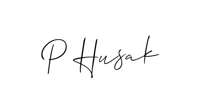 P Husak stylish signature style. Best Handwritten Sign (Allison_Script) for my name. Handwritten Signature Collection Ideas for my name P Husak. P Husak signature style 2 images and pictures png