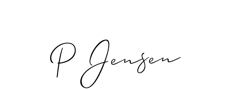 Here are the top 10 professional signature styles for the name P Jensen. These are the best autograph styles you can use for your name. P Jensen signature style 2 images and pictures png