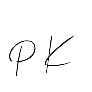 How to make P K name signature. Use Allison_Script style for creating short signs online. This is the latest handwritten sign. P K signature style 2 images and pictures png