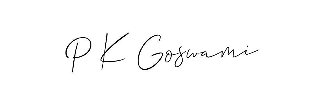 Once you've used our free online signature maker to create your best signature Allison_Script style, it's time to enjoy all of the benefits that P K Goswami name signing documents. P K Goswami signature style 2 images and pictures png