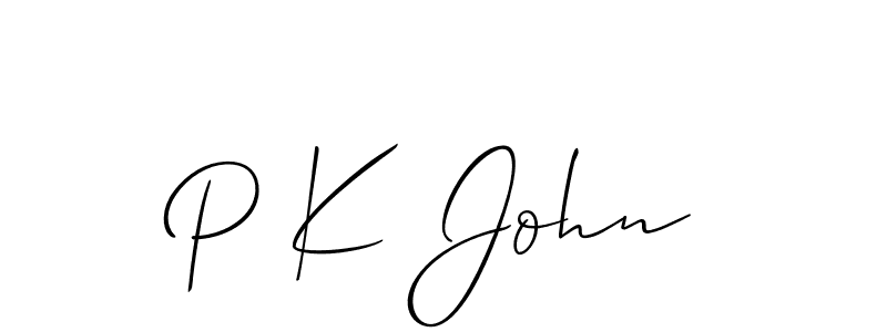 Check out images of Autograph of P K John name. Actor P K John Signature Style. Allison_Script is a professional sign style online. P K John signature style 2 images and pictures png